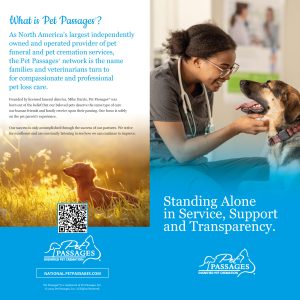 Why Pet Passages Veterinary Marketing Sheet
